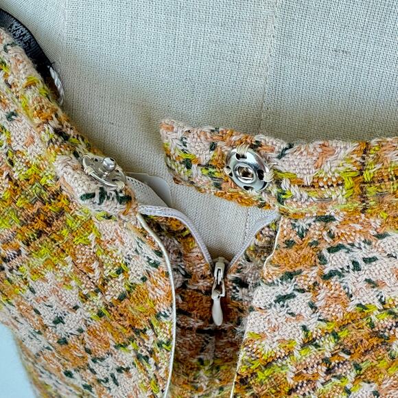 NWT Anna Molinari 2005 Y2K Runway Size Small Plaid Skirt - Picture 7 of 11